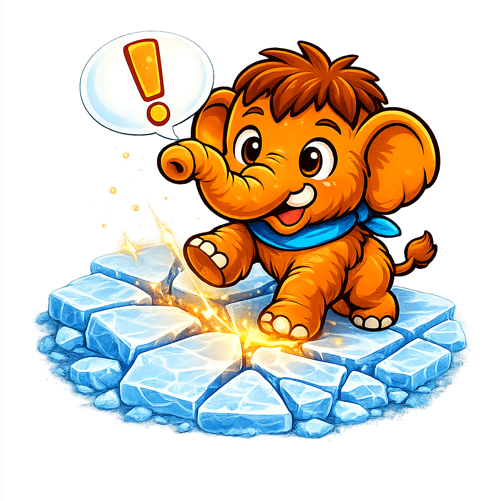 Лёд треснет?